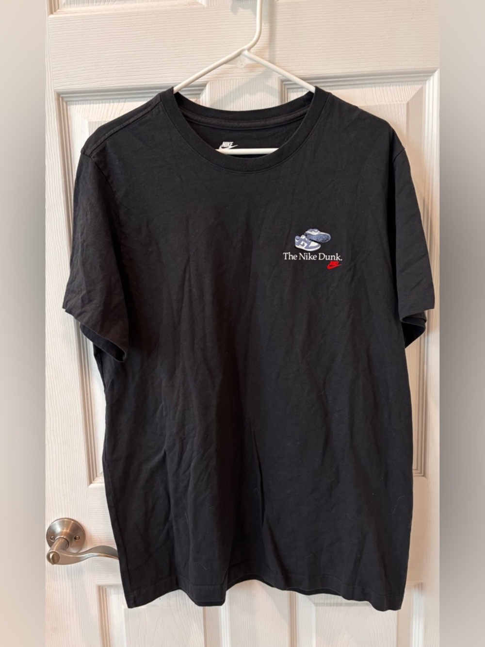 Nike Black Tee with Dunk‎ Shoe Graphic